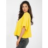 Dámsky sveter farba Žltá kód IT-SW-0811.88P (Farba Žltá, Veľkosť ONE SIZE)
