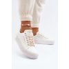 Biele dámske tenisky na platforme z textilu Lee Cooper, kód produktu LCW-24-31-2170L WHITE (Veľkosť 36)