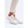 Biele dámske tenisky na platforme z textilu Lee Cooper, kód produktu LCW-24-31-2170L WHITE (Veľkosť 36)
