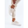 Biele dámske tenisky na platforme z textilu Lee Cooper, kód produktu LCW-24-31-2170L WHITE (Veľkosť 36)