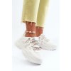 Biele dámske tenisky z eko kože na nízkej podrážke, kód produktu C2155 WHITE (Veľkosť 36)