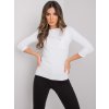 Dámska bavlna basic blúzka, biela, kód RV-BZ-7316.06X (Veľkosť L, Farba Biela)