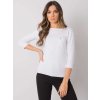 Dámska bavlna basic blúzka, biela, kód RV-BZ-7316.06X (Veľkosť L, Farba Biela)