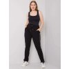 Dámske tepláky plus size RV-DR-6897.53 (Veľkosť 2XL, Farba Tmavá-khaki)