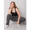 Dámske tepláky plus size RV-DR-6897.53 (Veľkosť 2XL, Farba Tmavá-khaki)