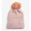 pol pl Rozowa czapka damska z pomponem Maysan 13640 1