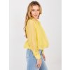 Dámska blúzka formálny štýl žltá IT-BZ-29261.08P (Farba Žltá, Veľkosť ONE SIZE)