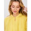 Dámska blúzka formálny štýl žltá IT-BZ-29261.08P (Farba Žltá, Veľkosť ONE SIZE)