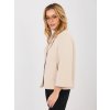 Dámska Bunda farba Béžová kód IT-KR-FL8159-1.29 (Farba Béžová, Veľkosť ONE SIZE)