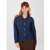 Dámska Bunda farba Granatovo-modrá kód IT-KR-FL9568.29P (Farba Granatovo-modrá, Veľkosť ONE SIZE)