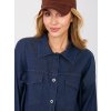 Dámske Košeľa farba Granatovo-modrá kód IT-KS-FL9273.29 (Farba Granatovo-modrá, Veľkosť ONE SIZE)