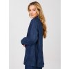 Dámske sako farba Granatovo-modrá kód IT-MA-FL7703.21P (Farba Granatovo-modrá, Veľkosť ONE SIZE)