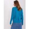Dámsky sveter farba Tyrkysová kód AT-SW-2326.37X (Farba Tyrkysová, Veľkosť ONE SIZE)