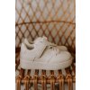 Detská športové obuv se suchým zipsom béžový elike / 836-C BEIGE (Veľkosť 32)