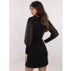 Dámske čierne šaty elegantné kód produktu MI-SK-276771.98 (Farba Čierna, Veľkosť ONE SIZE)