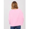 Dámska ružová športová mikina bez kapucne MJ-BL-Q2101.84 (Farba Ružová, Veľkosť ONE SIZE)