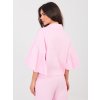 Dámska Bunda farba Svetlo-ružová kód IT-KR-FL9998.85 (Farba Svetlo-ružová, Veľkosť ONE SIZE)