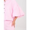 Dámska Bunda farba Svetlo-ružová kód IT-KR-FL9998.85 (Farba Svetlo-ružová, Veľkosť ONE SIZE)