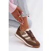 športové tenisky Dámske hnedé soretta / C3942 BROWN (Veľkosť 36)
