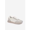 Sneakersy Dámske športové bílá-šedá tarlisse / WX-186 WHITE (Veľkosť 36)