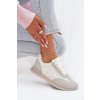 Sneakersy Dámske športové bílá-šedá tarlisse / WX-186 WHITE (Veľkosť 36)