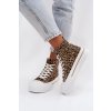 Dámske tenisky na platforme s leopardím vzorem meloria / A88-211 LEOPARD (Veľkosť 36)
