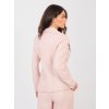 Dámske sako farba Svetlo-ružová kód IT-MA-FL10092.15 (Farba Svetlo-ružová, Veľkosť S/M)