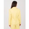 Dámske sako farba Svetlo-žltá kód IT-MA-FL10092.15 (Farba Svetlo-žltá, Veľkosť S/M)