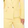 Dámske sako farba Svetlo-žltá kód IT-MA-FL10092.15 (Farba Svetlo-žltá, Veľkosť S/M)