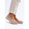 Baleríny na platforme a koturny béžove aviaba / 24TX02-7656 BEIGE (Veľkosť 36)