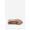 Baleríny na platforme a koturny béžove aviaba / 24TX02-7656 BEIGE (Veľkosť 36)