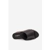 Dámske papuče na platforme s cvočky čierne mareline / 78-190 BLACK (Veľkosť 36)