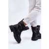 Dámske botky s izolací čierne feritos / SG-175 BLACK (Veľkosť 40)