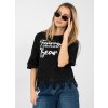 Dámska blúzka s podtlačou čierna IT-BZ-JL13.82 (Farba Čierna, Veľkosť ONE SIZE)