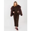 Dámske Komplet farba Tmavo-hnedá kód IT-KMPL-10015.58 (Farba Tmavo-hnedá, Veľkosť ONE SIZE)