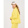 Dámska Bunda farba Žltá kód IT-KR-FL10001.54 (Farba Žltá, Veľkosť ONE SIZE)