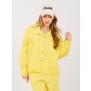 Dámska Bunda farba Žltá kód IT-KR-FL10001.54 (Farba Žltá, Veľkosť ONE SIZE)