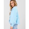 Dámska Bunda farba Svetlo-modrá kód IT-KR-FL10071.50 (Farba Svetlo-modrá, Veľkosť ONE SIZE)