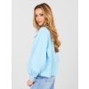 Dámska Bunda farba Svetlo-modrá kód IT-KR-FL10071.50 (Farba Svetlo-modrá, Veľkosť ONE SIZE)