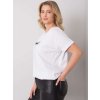 Dámska blúzka plus size NJSK RV-BZ-6578.15P (Veľkosť one size, Farba Biela)