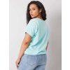 Dámska blúzka plus size NJSK RV-BZ-6578.15P (Veľkosť one size, Farba Biela)
