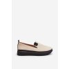 Dámske kožené espadrilky na platforme béžovej farby, kód produktu 7897 BE (Veľkosť 36)