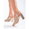 Dámske módne sandále Sergio Leone, kód produktu SK-871GO (Veľkosť 36)