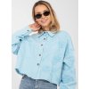 Dámska Bunda farba Svetlo-modrá kód IT-KR-FL9993.77 (Farba Svetlo-modrá, Veľkosť ONE SIZE)