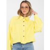 Dámska Bunda farba Žltá kód IT-KR-FL9993.77 (Farba Žltá, Veľkosť ONE SIZE)