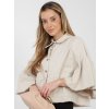 Dámska Bunda farba Béžová kód IT-KR-FL9998.85 (Farba Béžová, Veľkosť ONE SIZE)
