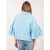 Dámska Bunda farba Svetlo-modrá kód IT-KR-FL9998.85 (Farba Svetlo-modrá, Veľkosť ONE SIZE)