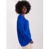 Dámsky sveter farba Kobaltovo-modrá kód BA-SW-0321.68P (Farba Kobaltovo-modrá, Veľkosť ONE SIZE)