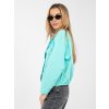Dámske Košeľa farba Tyrkysová kód IT-KS-FL9273.29 (Farba Tyrkysová, Veľkosť ONE SIZE)