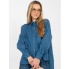 Dámske Košeľa farba Modrá kód IT-KS-FL9968.28 (Farba Modrá, Veľkosť ONE SIZE)